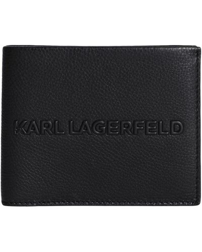 Karl Lagerfeld Billetera - Negro