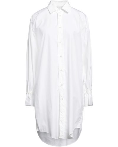 Aglini Midi Dress - White