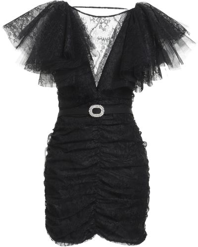 SIMONA CORSELLINI Mini Dress - Black