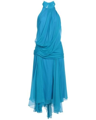 Alberta Ferretti Vestido largo - Azul