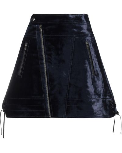 Diesel Black Gold Mini Skirt - Blue