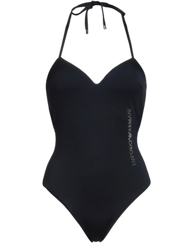 Emporio Armani One-piece Swimsuit - Blue