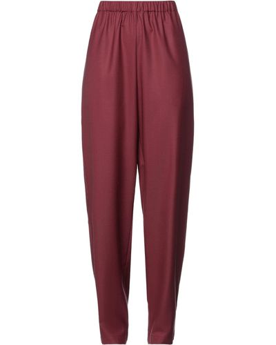 Edward Crutchley Trousers - Red