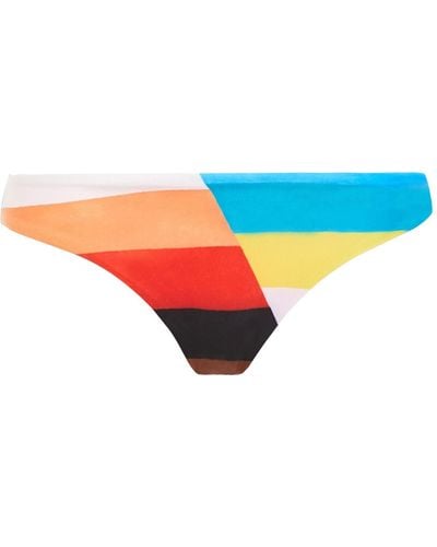 Mara Hoffman Slip Bikini & Slip Mare - Blu