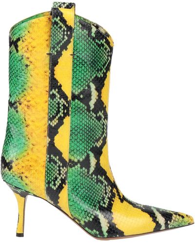 The Saddler Ankle Boots - Green