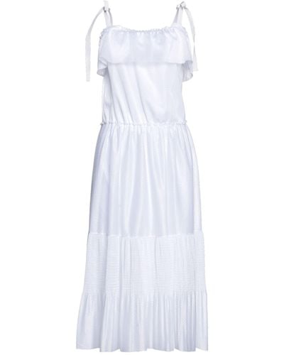 RED Valentino Midi-Kleid - Weiß