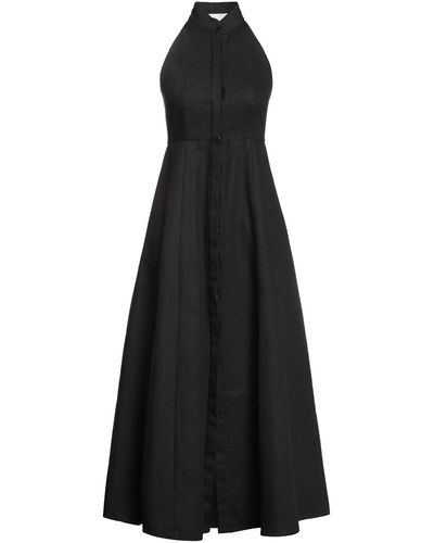 Crida Milano Long Dress - Black