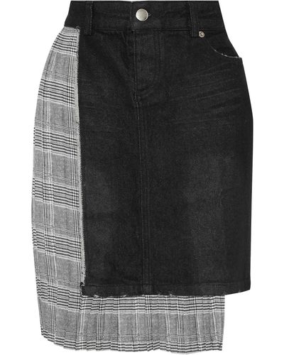 Each x Other Denim Skirt - Black