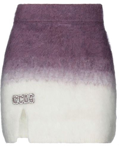 Gcds Mini Skirt - Purple