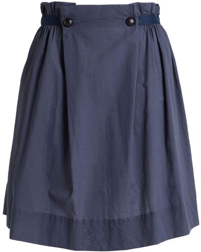 Emporio Armani Mini Skirt - Blue