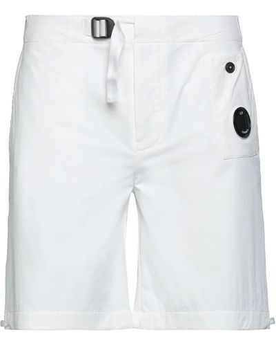 C.P. Company Shorts E Bermuda - Bianco