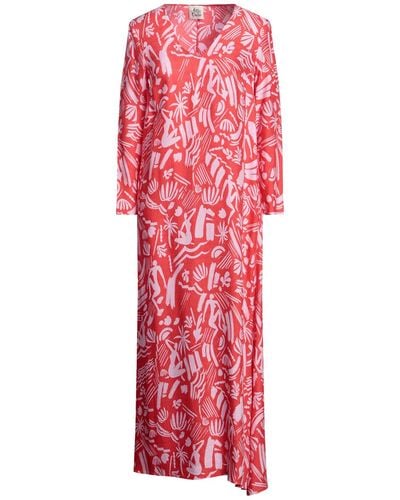 Attic And Barn Maxi-Kleid - Rot