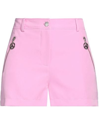 Moschino Jeans Shorts & Bermuda Shorts Polyester, Elastane - Pink
