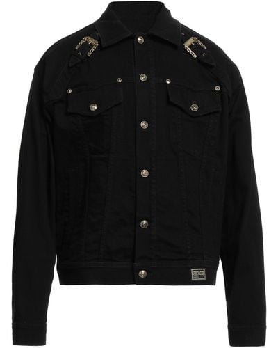 Versace Denim Outerwear - Black