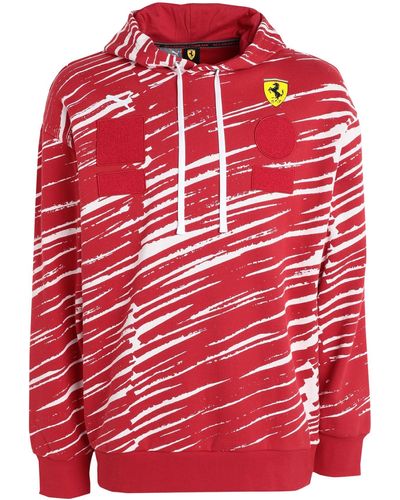 PUMA x FERRARI Sweat-shirt - Rouge