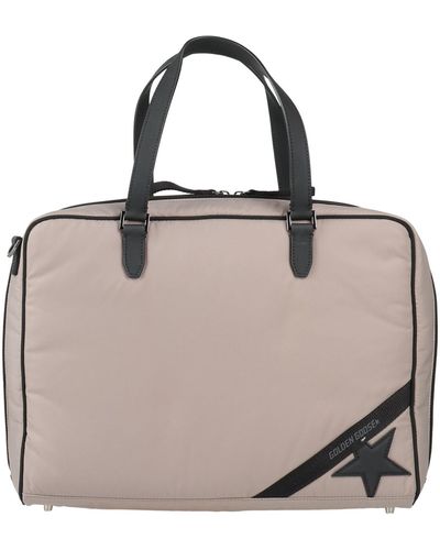 Golden Goose Light Handbag Textile Fibers - Gray