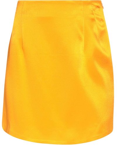 Soallure Mini Skirt - Yellow