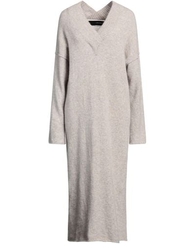 Isabel Benenato Maxi Dress - Grey