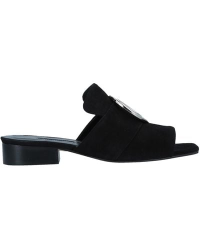 Dorateymur Sandals Soft Leather - Black