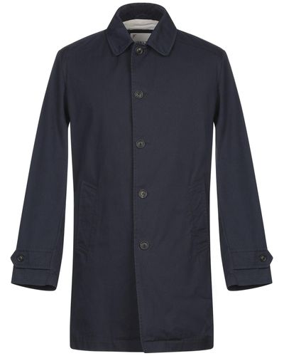 Paltò Midnight Overcoat & Trench Coat Cotton - Blue