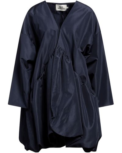 Kika Vargas Overcoat & Trench Coat - Blue