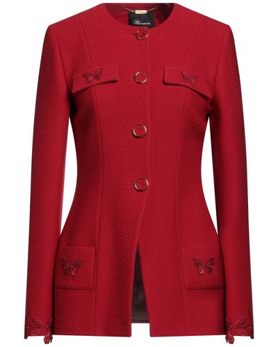 Blumarine Suit Jacket - Red