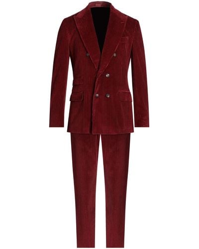 Eleventy Suit - Red
