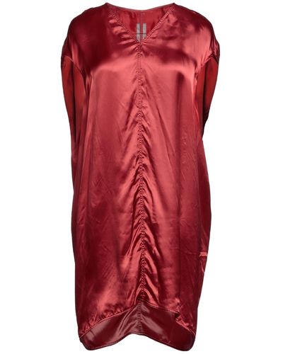 Rick Owens Mini Dress - Red