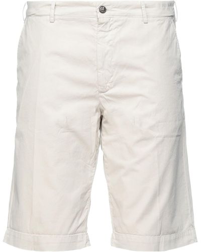 40weft Ivory Shorts & Bermuda Shorts Cotton - White