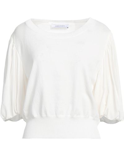 EMMA & GAIA Sweater - White