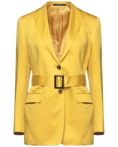 Tagliatore 0205 Suit Jacket - Yellow