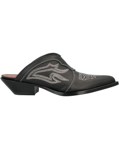 Sonora Boots Mules & Clogs - Black