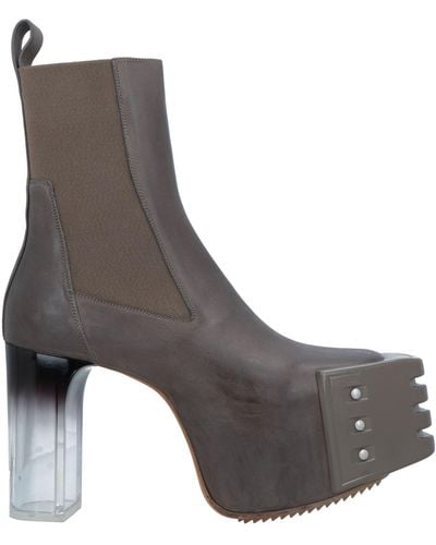 Rick Owens Ankle Boots - Gray
