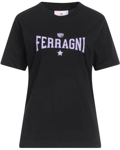 Chiara Ferragni T-Shirt Cotton - Black