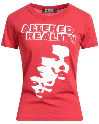 Raf Simons T-shirts - Rot