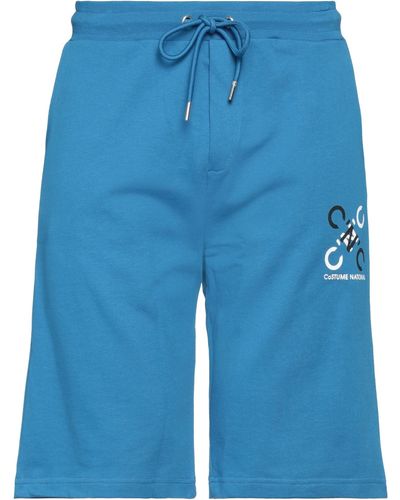 CoSTUME NATIONAL Shorts & Bermuda Shorts Cotton - Blue