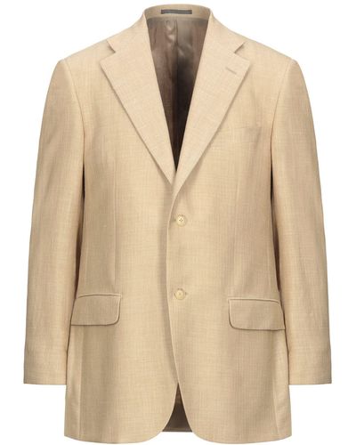 Lubiam Suit Jacket - Natural