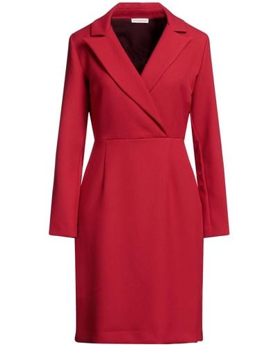 Camicettasnob Midi Dress - Red