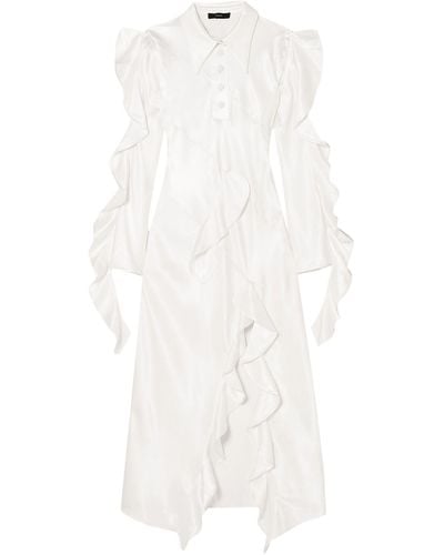 Ellery Long Dress - White