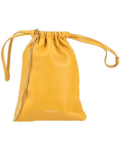 Saint Laurent Cross-body Bag - Yellow