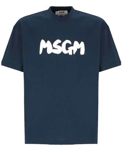 MSGM T-shirt - Blu