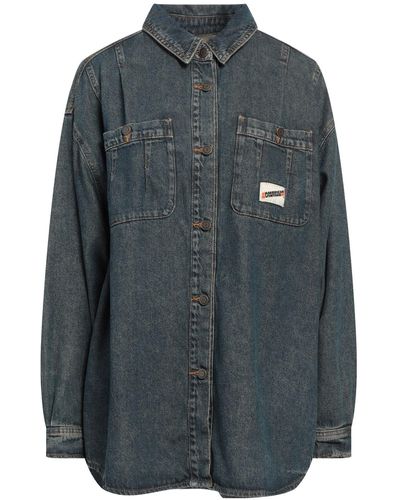 American Vintage Camicia Jeans - Grigio