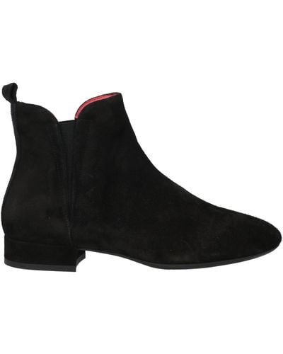 Pas De Rouge Ankle Boots - Black