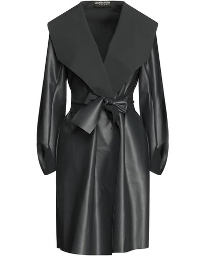 La Petite Robe Di Chiara Boni Overcoat - Black