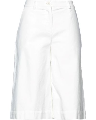 Stefano Mortari Cropped Trousers - White