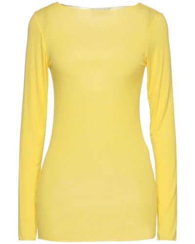 CROCHÈ T-shirt - Yellow