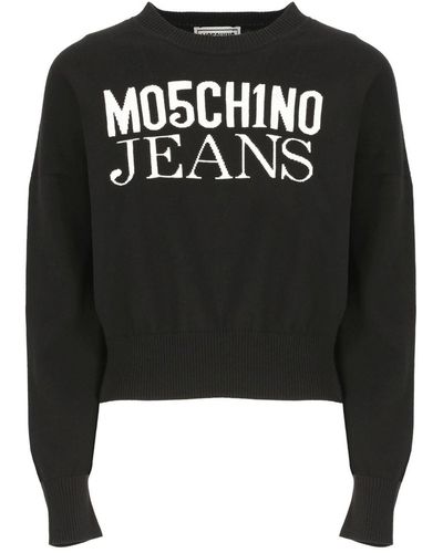Moschino Jeans Pullover - Schwarz
