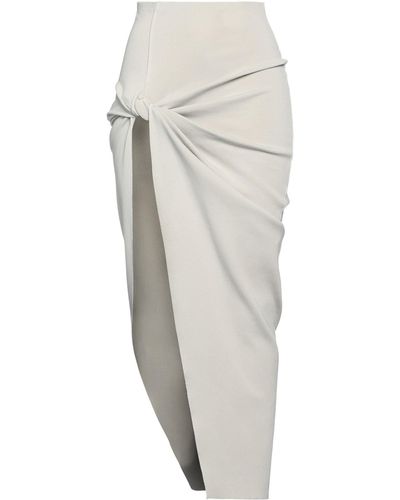 Rick Owens Maxi Skirt - White