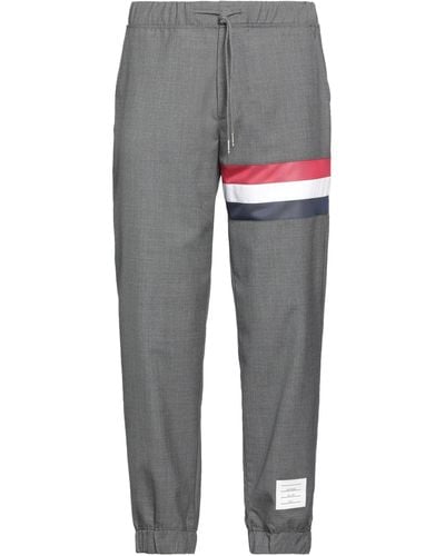 Thom Browne Trousers Wool - Grey