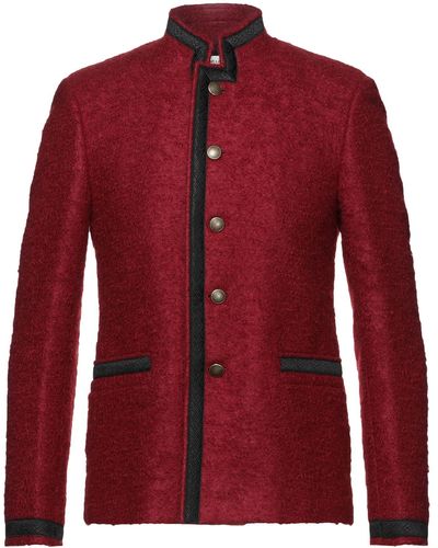Saint Laurent Suit Jacket - Red
